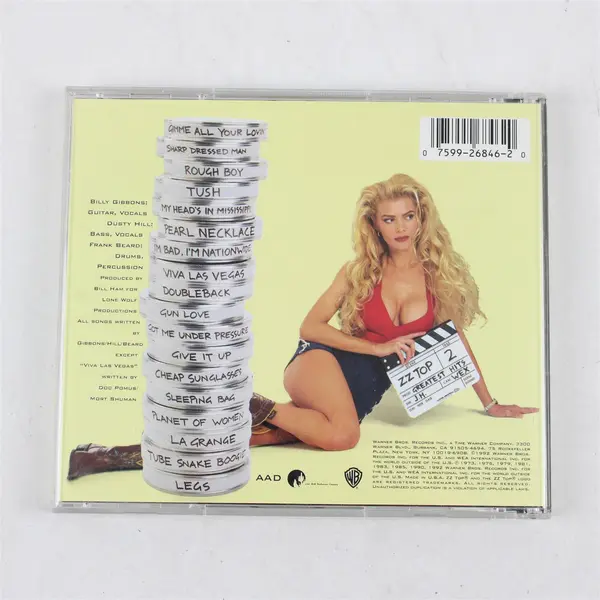  ZZ Top Greatest Hits By ZZ Top (CD, 1 Disc, 1992, Warner Bros Records, Rock)