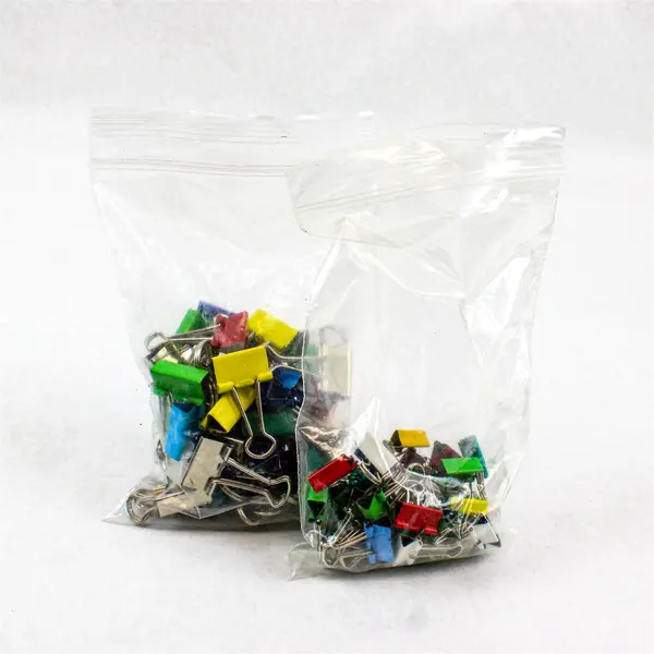 ACCO Lot of 2 Binder Clips Mini Small Assorted Colors 35/43 Count