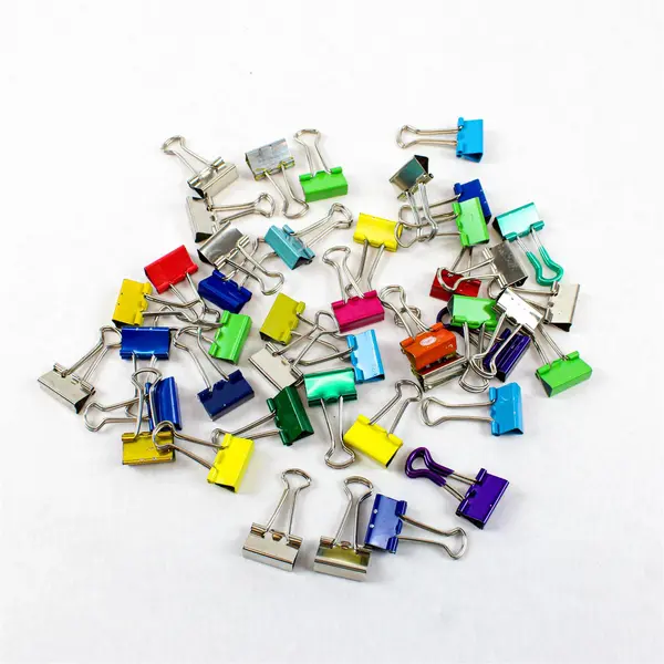ACCO Lot of 2 Binder Clips Mini Small Assorted Colors 35/43 Count