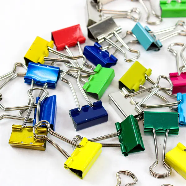 ACCO Lot of 2 Binder Clips Mini Small Assorted Colors 35/43 Count
