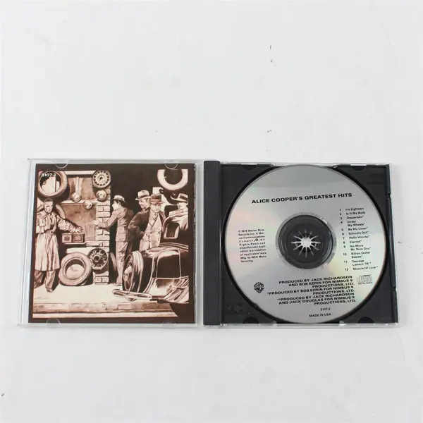 Greatest Hits CD by Alice Cooper 1990, #3107-2 
