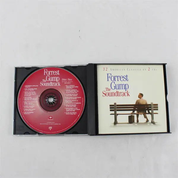 Forrest Gump The Soundtrack (CD, 1994, 2 Discs, Sony Music Distribution)