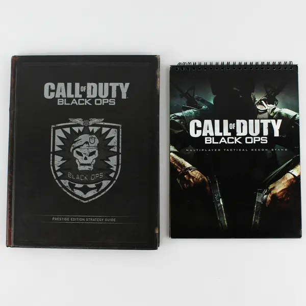 Call of Duty Black Ops Prestige Edition Strategy Guide and Multiplayer Map Stand