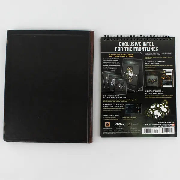 Call of Duty Black Ops Prestige Edition Strategy Guide and Multiplayer Map Stand