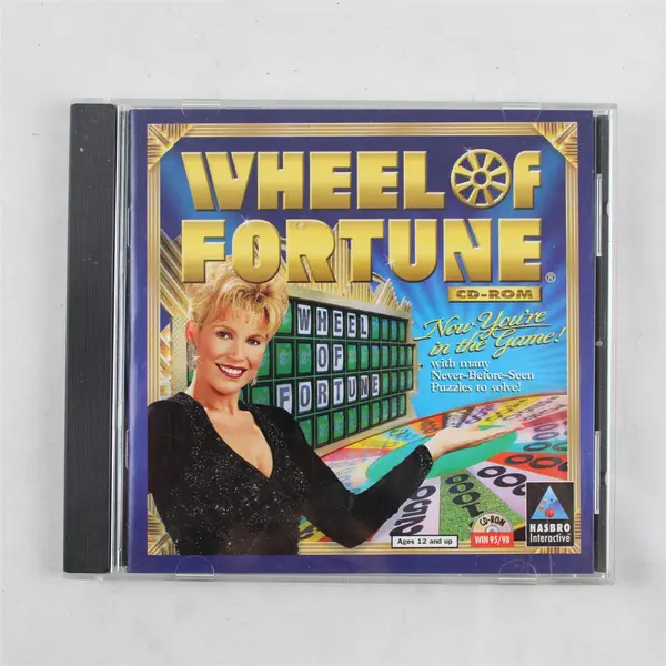 Wheel of Fortune PC CD-ROM, 1998  Hasbro Interactive 