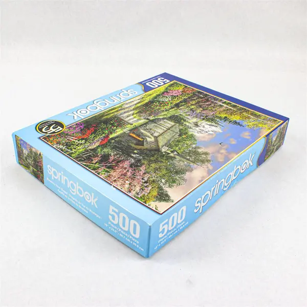 Springbok "Mountain View Chapel" 500-Pc. Jigsaw Puzzle, 2018 complete 
