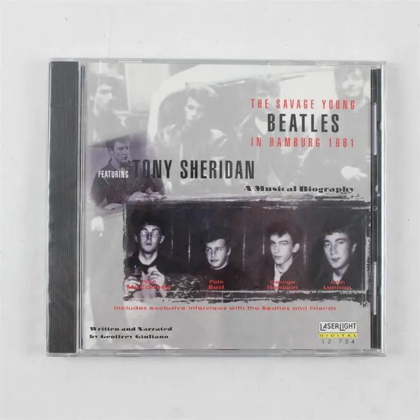 The Savage Young Beatles Hamburg 1961 feat. Tony Sheridan CD 1996 Laserlight
