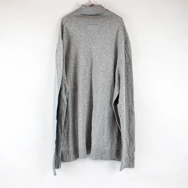 Amazon Essentials Light Gray Long-Sleeved Turtleneck Women's XL