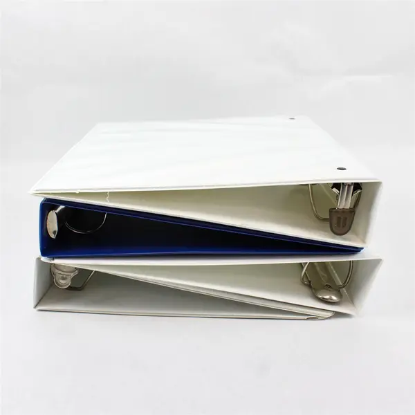 Lot of 4 Avery Dennison 1.5" Blue White 3-Ring Binders Office School