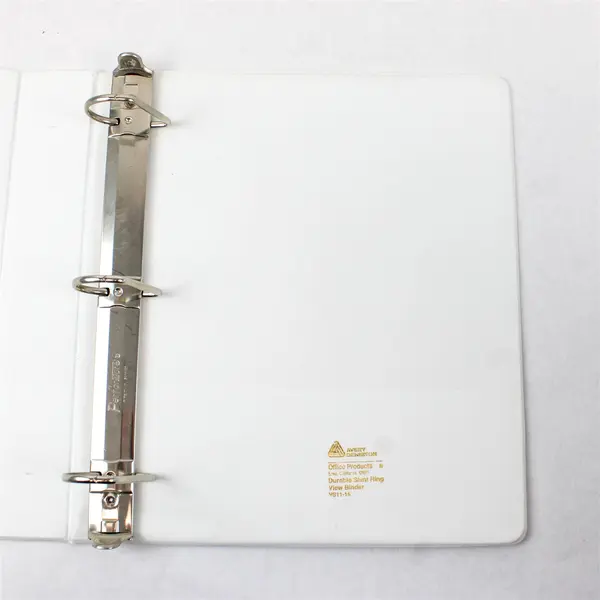 Lot of 4 Avery Dennison 1.5" Blue White 3-Ring Binders Office School