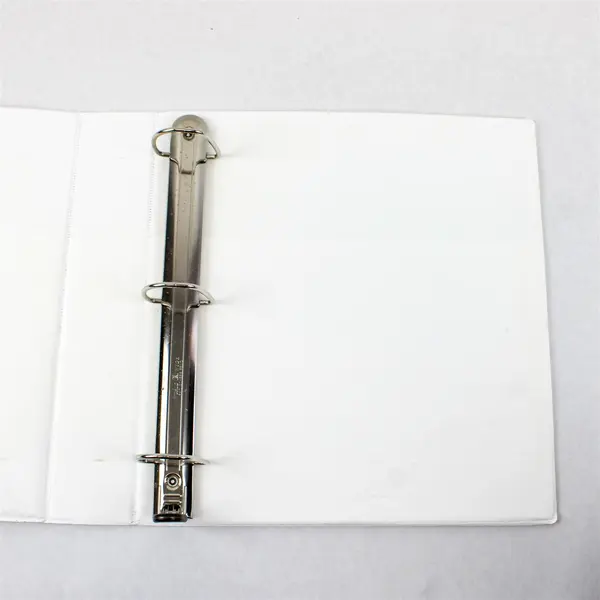 Lot of 4 Avery Dennison 1.5" Blue White 3-Ring Binders Office School