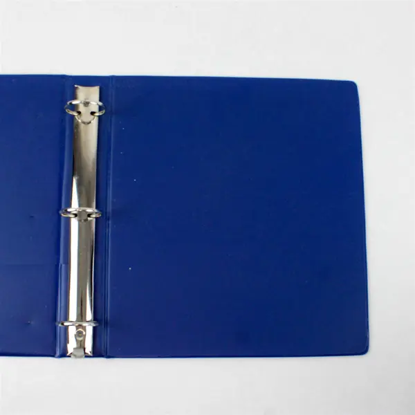 Lot of 4 Avery Dennison 1.5" Blue White 3-Ring Binders Office School