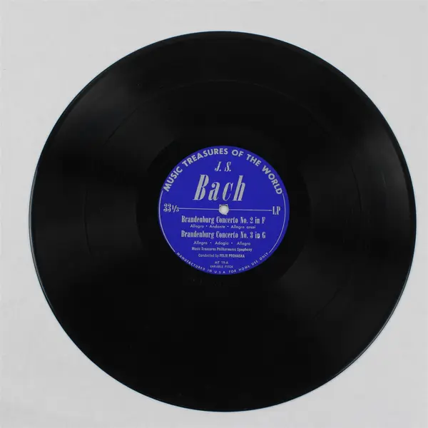 Music Treasures of the World MT 19 Bach Brahms Sibelius 12in Vinyl LP