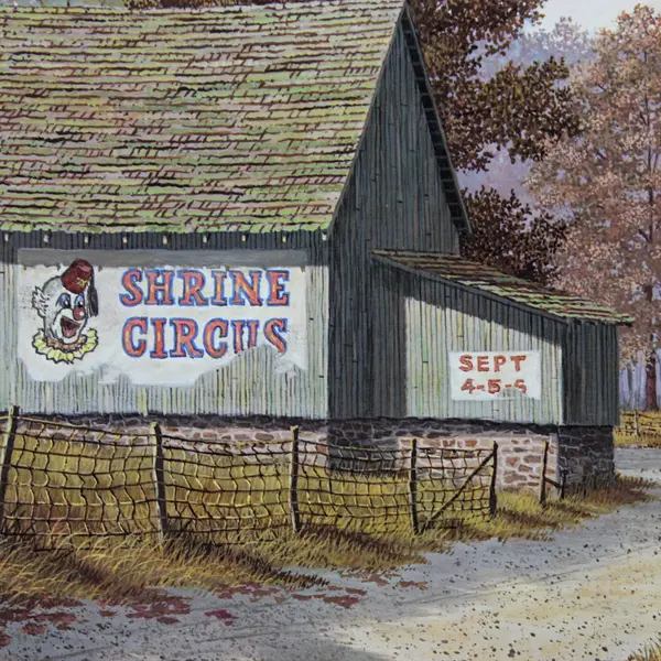 Jim Harrison L. E. "Shrine Circus" Art Print Signed and Numbered 265/1500