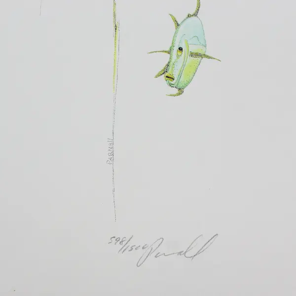 Peter Parnall Pelican Art Print Signed Numbered 598/1500