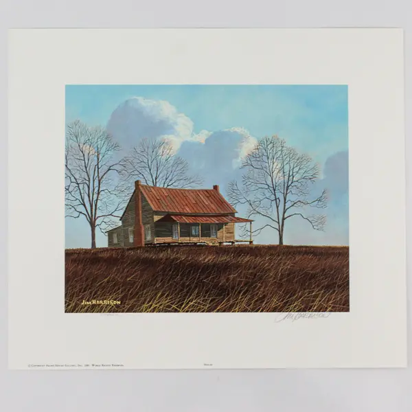 1981 Jim Harrison House And Barn Numbered & Signed Prints  354/1500