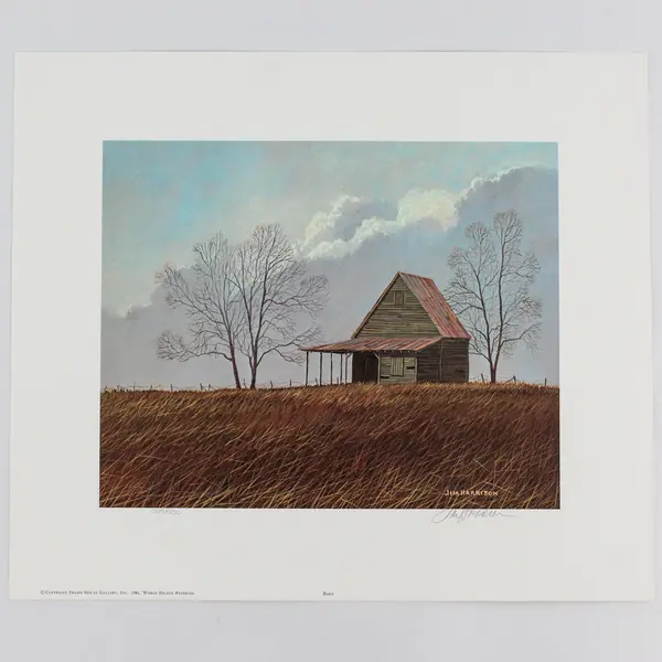 1981 Jim Harrison House And Barn Numbered & Signed Prints  354/1500