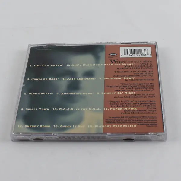 The Best That I Could Do 1978-1988 CD by John Mellencamp 1997 #314536 739-2 