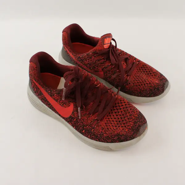 Nike LunarEpic Flyknit 2 Kids 4.5Y Red Sneakers
