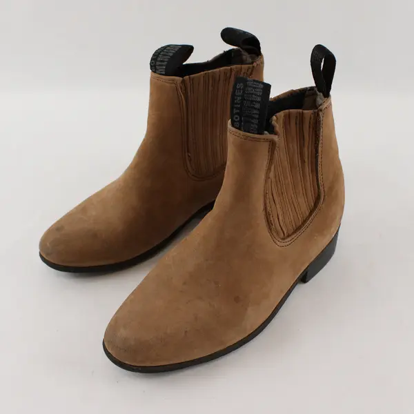 SENDRA Kids Brown Leather Ankle Boots Unisex Pre-Owned Good