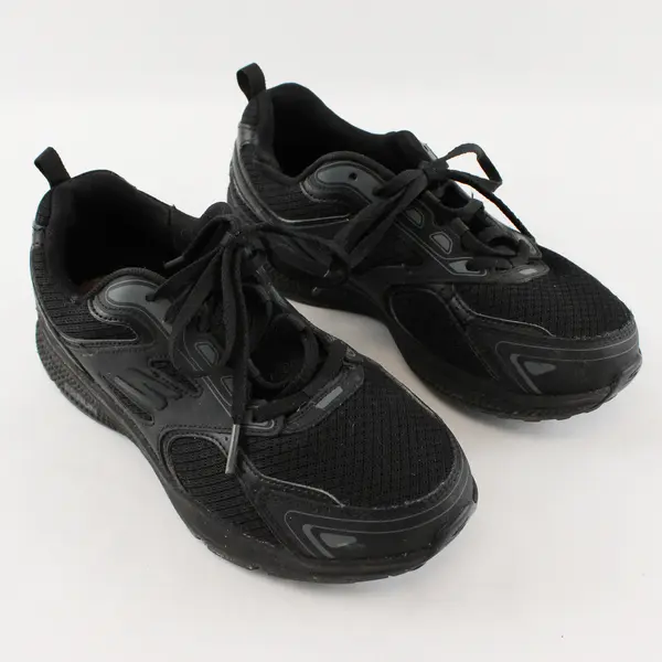 Skechers GO RUN Consistent Women's Walking Shoes Size 7.5 Black Pre-Owned
