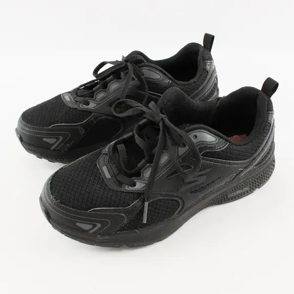 Skechers GO RUN Consistent Women's Walking Shoes Size 7.5 Black Pre-Owned