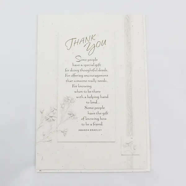 Hallmark Floral Thank You Card with Envelope