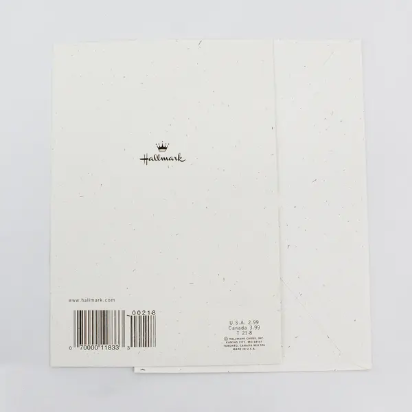 Hallmark Floral Thank You Card with Envelope