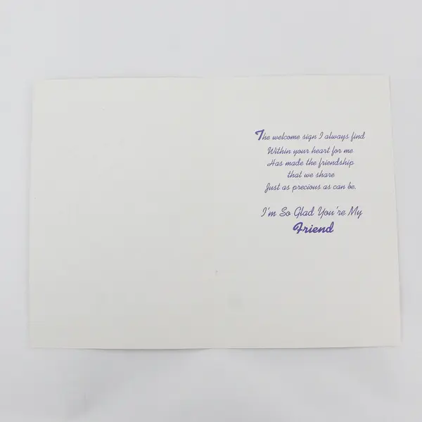 Magic Moments Cat-Themed Friendship Greeting Card Unused