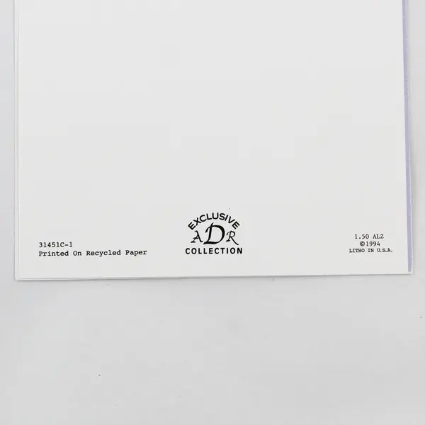 1994 VTG Exclusive ADR Collection Those Who Bring Sunshine Greeting Card Unused