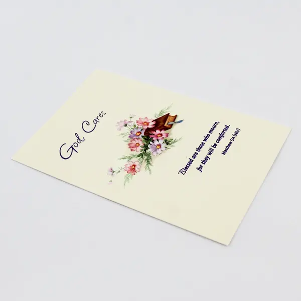 1984 VTG Hallmark Christian Sympathy Card Unused