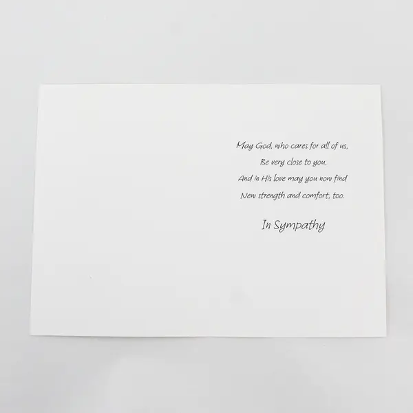 1984 VTG Hallmark Christian Sympathy Card Unused