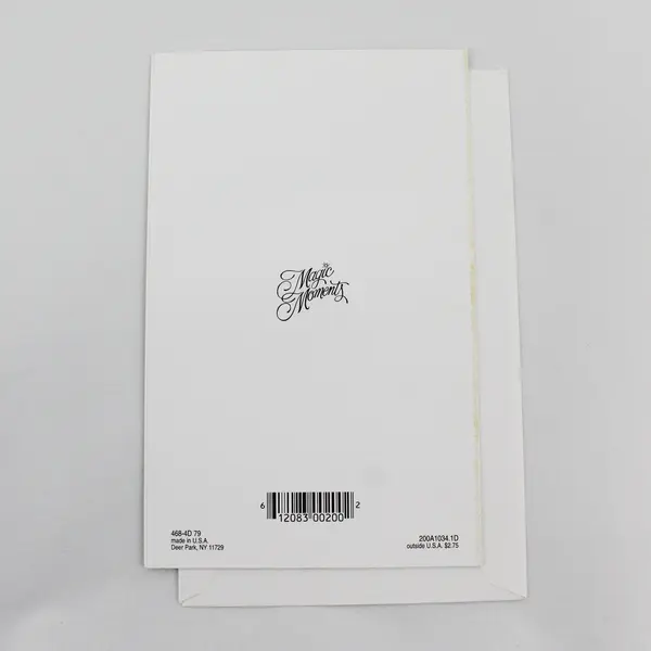 Vintage Magic Moments Belated Birthday Card Unused