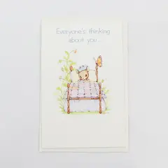 American Greetings Forget Me Not Get Well Greeting Card Kathy Lawrence Unused