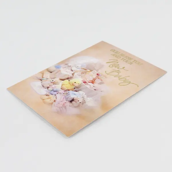 1998 VTG Amberley Many Blessings Congrats on Baby Card Unused