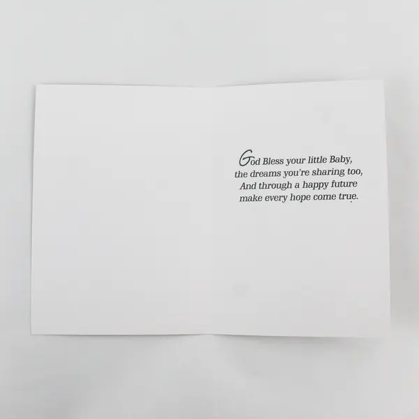 1998 VTG Amberley Many Blessings Congrats on Baby Card Unused
