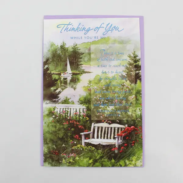 Lot of 2 Paramount Get Well Greeting Cards Unused