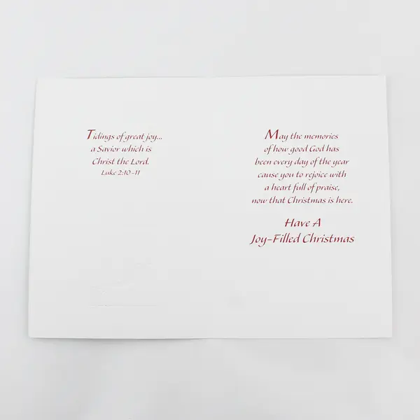 Lawson Falle BN414 Religious Christian Christmas Blessings Greeting Card Unused