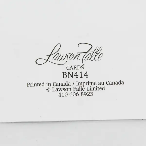 Lawson Falle BN414 Religious Christian Christmas Blessings Greeting Card Unused