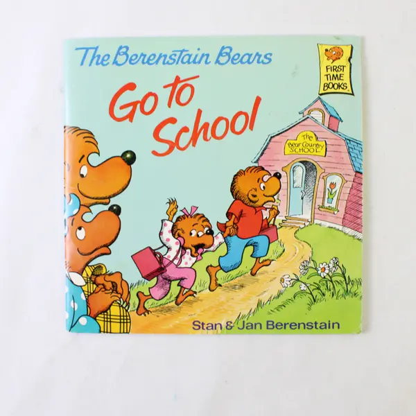 Lot of 2 Junie B. Jones Sneaky Peeky Spying & Berenstain Bears Go To School