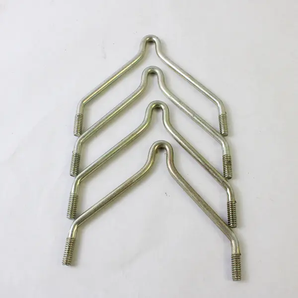 Lot of 4 Metal Chain Sections 4 ft Each - Chain Link Fencing Repair