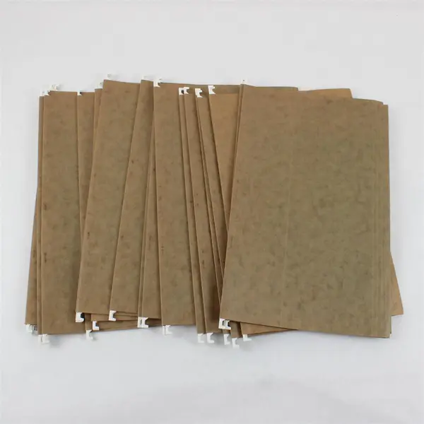 Lot of 20 Universal Brown Hanging File Folders 9.25x16 Letter Size