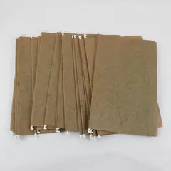 Lot of 20 Universal Brown Hanging File Folders 9.25x16 Letter Size