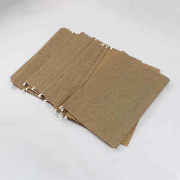 Lot of 20 Universal Brown Hanging File Folders 9.25x16 Letter Size