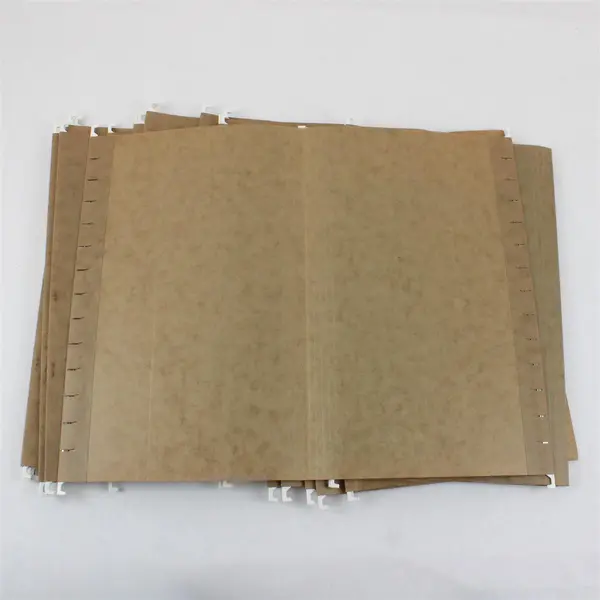 Lot of 20 Universal Brown Hanging File Folders 9.25x16 Letter Size