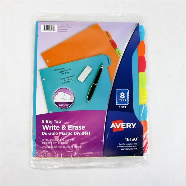 Lot 4 Avery Oxford Tab Dividers 11109 16130 11901 90429 New