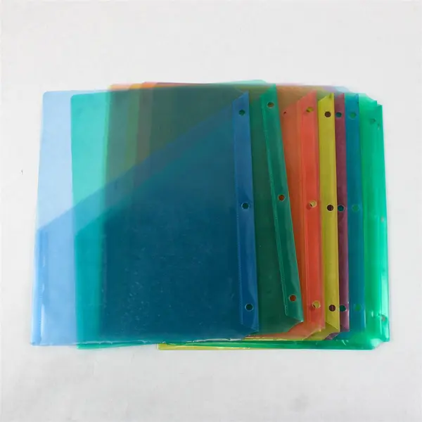 Lot of 11 Multi-Colored Pocket Dividers for Binders - Used