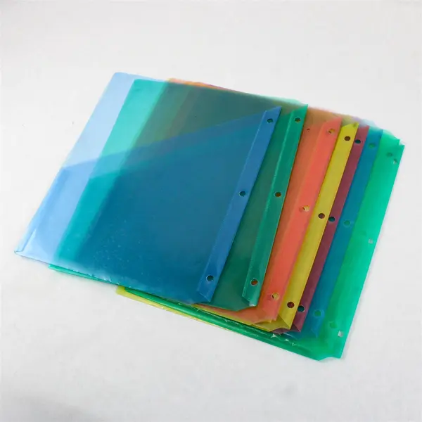 Lot of 11 Multi-Colored Pocket Dividers for Binders - Used
