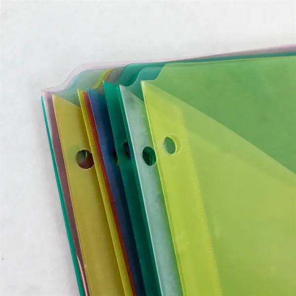 Lot of 11 Multi-Colored Pocket Dividers for Binders - Used