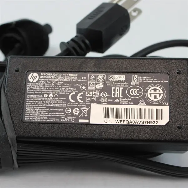 Genuine 45W HP AC Adapter Charger 19.5V 2.31A Model HSTNN-AA44